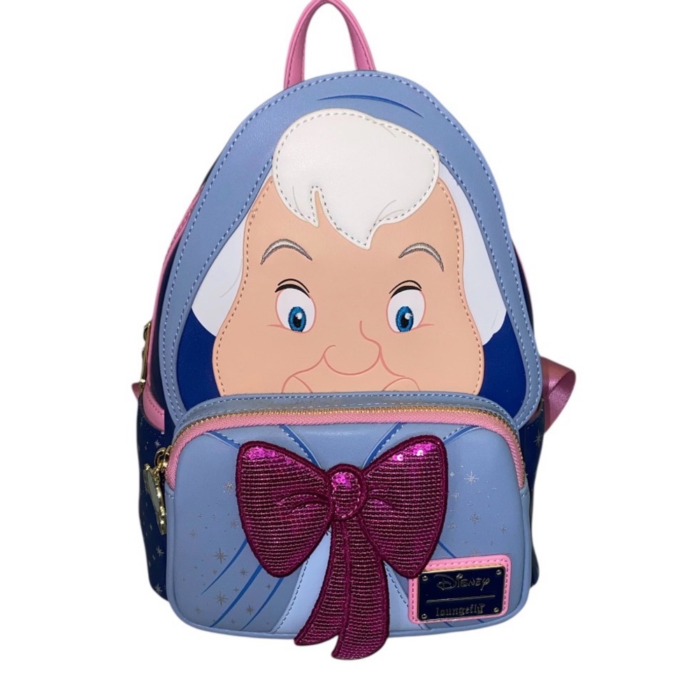 Loungefly Fairy Godmother cosplay Backpack - pink ala mode 707 exclusive